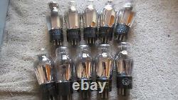 (10) NOS to Strong Zenith & Other 6J5G Radio Audio Tubes