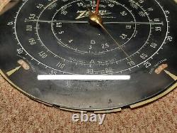 1930's ZENITH Tube Radio SHUTTER DIAL FACE withGLASS NEEDLES/POINTERS Chassis 1203