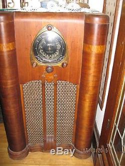 1930's Zenith 3 channel Long Distance Radio 9 S-262