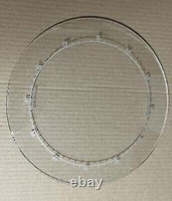 1930's Zenith Radio Parts Original Dial Glass For Model 12u-159 Or 12u-158