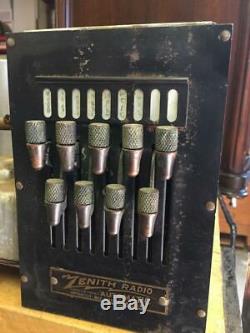 (1932) Rare Depression Era 103 Zenith Ultra Highboy Radio For Parts Or Repair