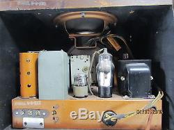 1937 Zenith 6-S-222 Cube Tube Radio Beautiful