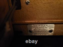 1938 1939 zenith 9s344 chair side radio shutter dial FREE U. S. SHIPPING