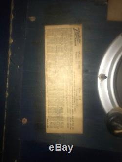 1938 ZENITH RADIO MODEL 6D360 Tube FLOOR CONSOLE Rare! Working Original 55 Watt