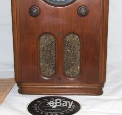 1938 Zenith Mod. 5-R-226 Tombstone Tube Radio WithOriginal Bill Of Sale