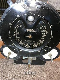 1938 Zenith Radio Robot Dial 12 tube Chassis
