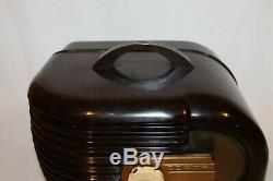 1938 Zenith Tube Radio Model 6D315 LOOKS AND SOUNDS GREAT