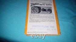 1938 Zenith full line brochure! Big fold out
