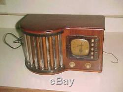 1939 ZENITH 5-R-317 GLASS RODS WORLD'S FAIR RADIO Estate Original