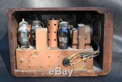 1939 Zenith 5-S-319 wood cabinet table radio- Great condition- resto project