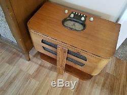 1939 Zenith 5s338 Chair side Radio Very Decent All Original Condition- LQQK