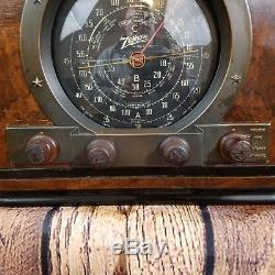 1939 Zenith 6 S 330 Tombstone Antique Radio