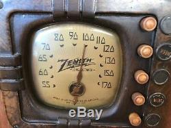 1939 Zenith Glass Rod Radio Set, 5r317