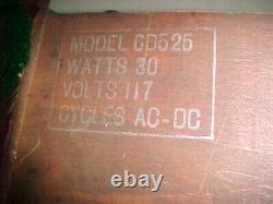 1941 ZENITH TOASTER TABLE RADIO Model 6D525 COLLECTOR GRADE