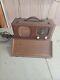 1941 ZENITH UNIVERSAL PORTABLE TUBE RADIO with Wave Magnet. Original Parts/Boxes