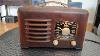 1941 Zenith Toaster Am Tube Radio Restored