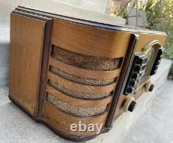 1941 Zenith Wood Tube Table Radio Model 7S 633 PROJECT