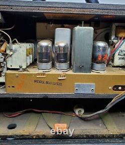 1948 Zenith 8G005 Transoceanic 6 Band AM & Short-Wave Radio For Parts Or Repair