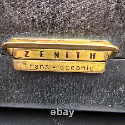 1950's Vintage Zenith Trans Oceanic Y600 Wave Magnet Short Wave Radio