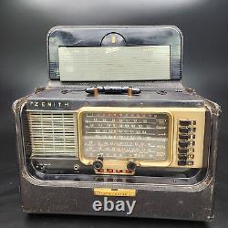 1950's Vintage Zenith Trans Oceanic Y600 Wave Magnet Short Wave Radio