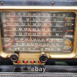 1950's Vintage Zenith Trans Oceanic Y600 Wave Magnet Short Wave Radio