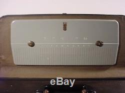 1951 ZENITH TRANS-OCEANIC H500Wave Magnet6 Short WaveAMTube RadioRestored