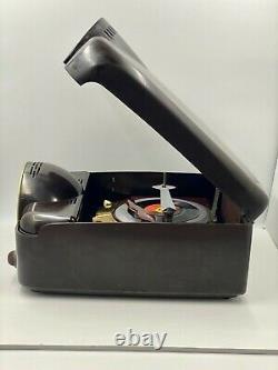 1951 Zenith COBRA MATIC H664 Variable Speed Phonograph/Radio Tube Amp As Is