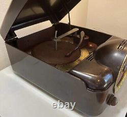 1951 Zenith Cobra-matic H664 Working Tube AM Radio Record Player