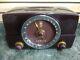 1951 Zenith H725 Vintage Valve Tube AM FM Bakelite Radio Restored Working