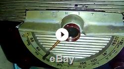 1954 Zenith Cobra Matic BAKELITE Record Player AM RADIO
