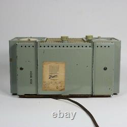 1955 Zenith X733 Tube Radio AM-FM/Alarm