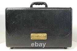 1956 Zenith Trans Oceanic Portable Radio Model Y600 Black Working