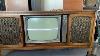 1966 Rca Ctc21 Color Combo Tv Chassis Vertical Repair On Jig One