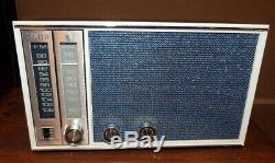 1967 ZENITH X326 Table Top TUBE RADIO WORKS AND IS A BEAUTY