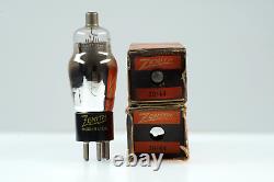 2 Vintage Zenith 39/44 VT-49 139 NU239 Pentode Radio Tube Valve- BangyBang Tubes