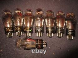 (7) NOS to Strong Zenith Other 6J5G + Free Extra Radio Audio Tubes