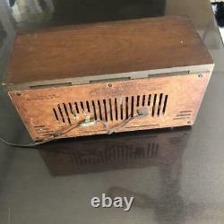 American-made ZENITH vacuum tube AM / FM radio, year unknown, vintage