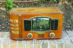 Antique 1941 Zenith Radio Model 7S633R Plays Really Nice