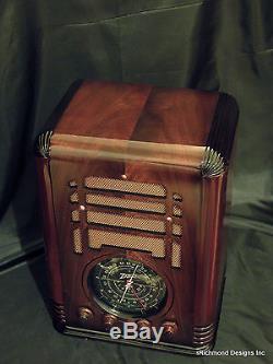 Antique Radio Zenith Model 5S127, 5 Tube, Tombstone, Restored, Warranty