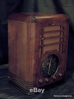 Antique Radio Zenith Tombstone, Model 5S127, Fully Restored, Warranty