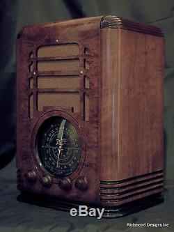 Antique Radio Zenith Tombstone, Model 5S127, Fully Restored, Warranty