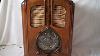 Antique Tombstone Zenith Walton Tube Radio Model 12 S 232