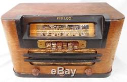 Antique Vintage Philco 42-327 Tube AM Shortwave Radio in Good Working Order