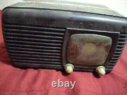 Antique Vintage ZENITH 5D610 Bakelite Tube Radio