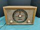 Antique Vintage ZENITH A835 Atomic MCM Jetsons Wood Tube Radio Repaired TESTED