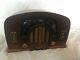 Antique Wood Zenith 6D2615 Tube Radio Art Deco Boomerang Dial Vintage Restore