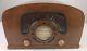Antique Wooden Zenith 1942 Tube Radio Boomerang Dial Vintage 6D630