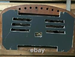 Antique Zenith Model 6D2615 Boomerang Wood Case AM Table Radio