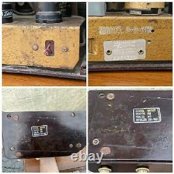 Antique Zenith Model 6D312 Beehive Bakelite Tube Radio / Parts or Repair