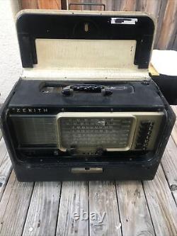 Antique Zenith Model A600 Works, Sold As Is For Parts